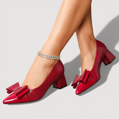Daisy - Raffinierte Blockabsatz-Pumps